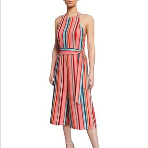 Alice and Olivia Striped Jumpsuit